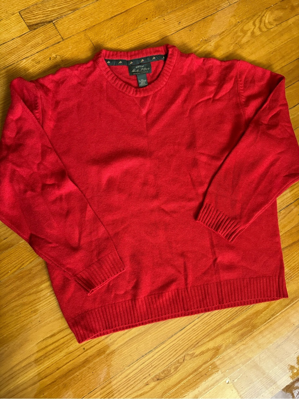 Like New Orvis Lambswool and Cashmere Classic Luxury Sweater